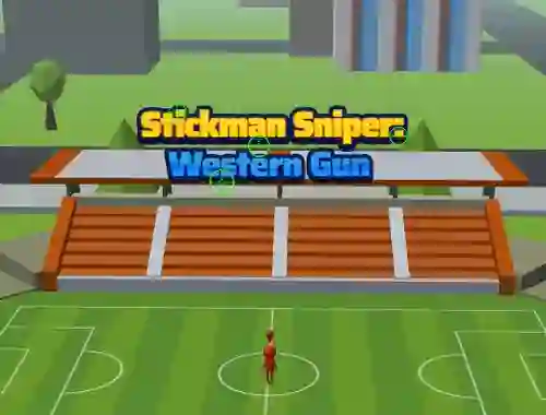 Žaidimas Stickman Sniper Western Gun internete