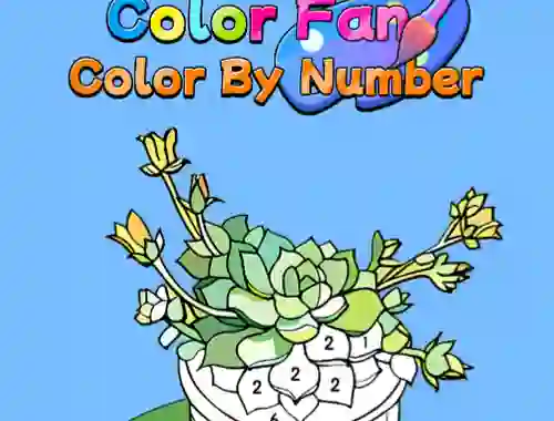 Žaidimas Color Fan Color By Number internete
