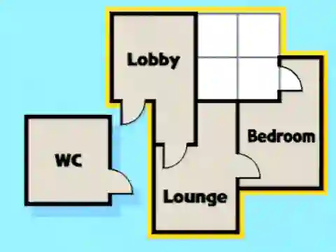Žaidimas Room Sort - Floor Plan internete