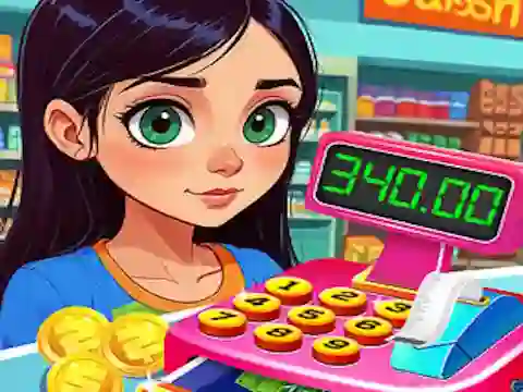 Žaidimas Supermarket Shopping For Kids internete