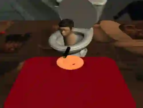 Žaidimas Skibidi Toilet Squid Game Honeycomb internete