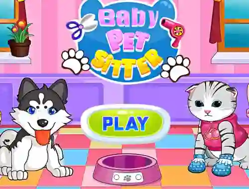 Žaidimas Baby Pet Sitter internete