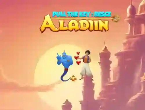 Žaidimas Pull The Key Rescue Aladin internete