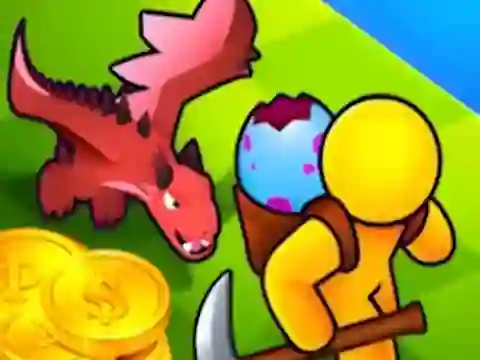 Žaidimas Dragon Island Idle 3 internete
