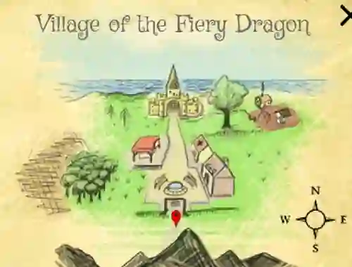 Žaidimas Tale of the Fiery Dragon internete