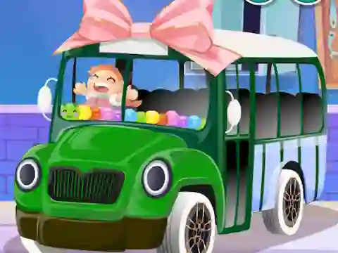 Žaidimas Decor: School Bus internete
