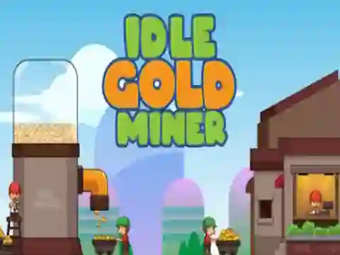 Žaidimas Idle Gold Miner internete