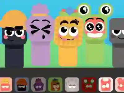 Žaidimas Sprunbox: The Qoobies internete