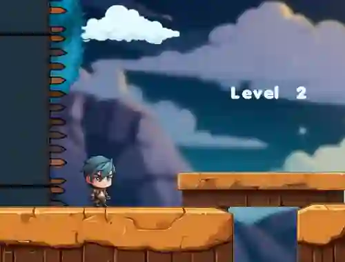 Žaidimas Dangerous Wall Escape internete