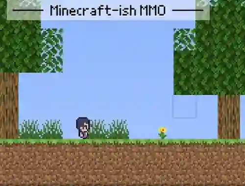 Žaidimas Minecraft-ish Mmo internete
