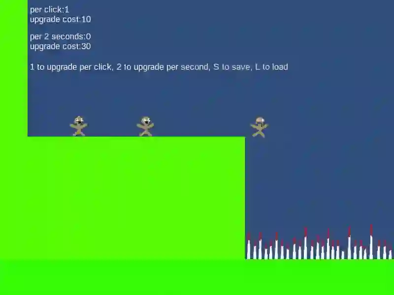 Žaidimas Push People Off a Cliff Clicker internete