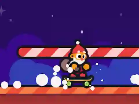 Žaidimas Kickflip Santa internete
