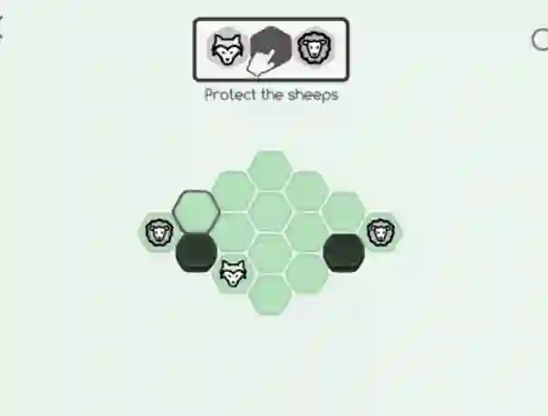 Žaidimas Sheep Vs Wolf internete