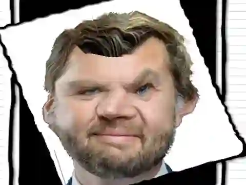 Žaidimas Funny JD Vance Face internete