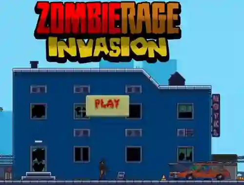 Žaidimas Zombie Rage Invasion internete