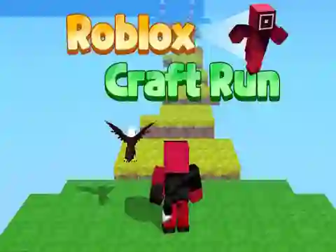 Žaidimas Roblox Craft Run internete