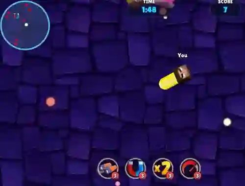 Žaidimas Minecraft Squid Game Worm.io internete
