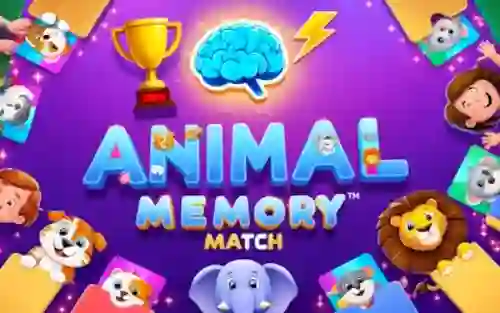 Žaidimas Animal Memory Match internete