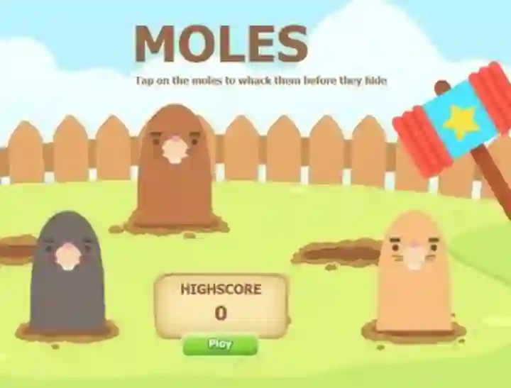 Žaidimas Moles internete