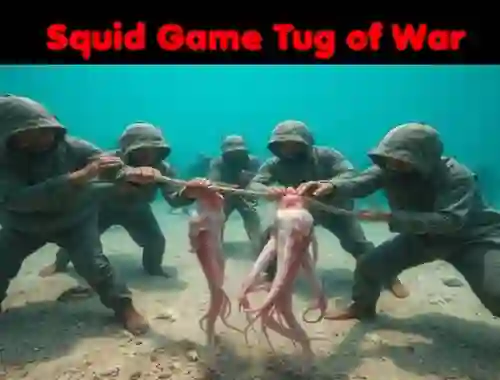 Žaidimas Squid Game Tug Of War internete