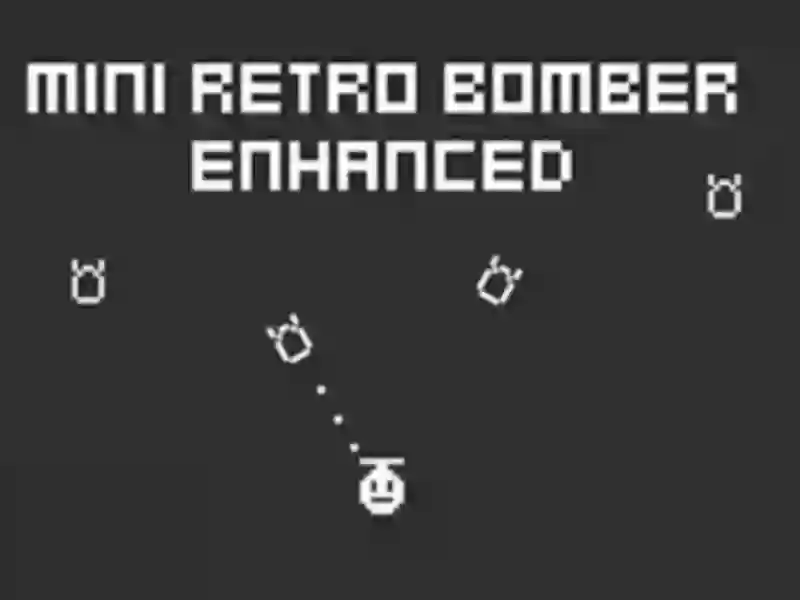 Žaidimas Mini Retro Bomber Enhanced internete