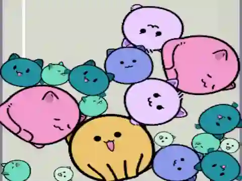 Žaidimas Cats Drop internete