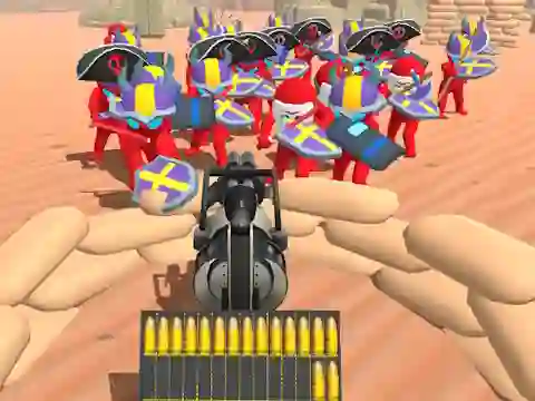 Žaidimas Bullet Army Run internete