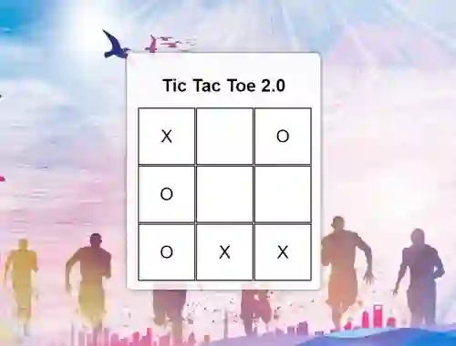 Žaidimas Tic Tac Toe internete