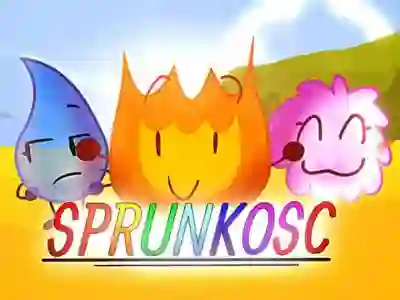 Žaidimas Sprunki x BFDI internete