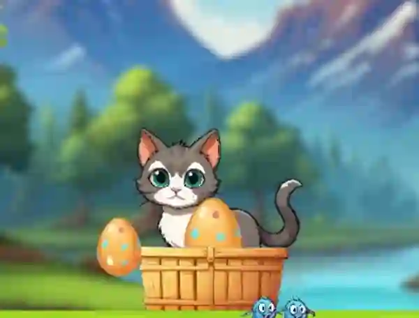 Žaidimas Hungry Kitty Adventures internete
