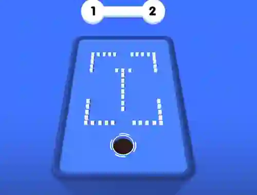 Žaidimas Hole 3d Color Block internete