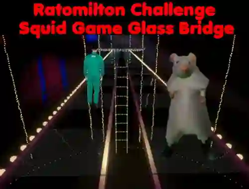 Žaidimas Rato Milton Challenge Squid Game Glass Bridge internete