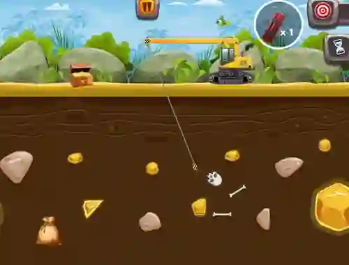 Žaidimas Golden Digger internete