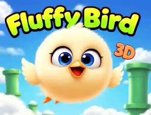 Žaidimas Fluffy Bird 3D internete