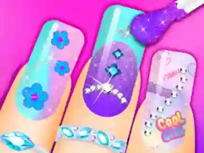 Žaidimas Coloring Book: Nail Art internete