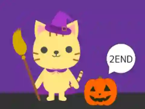 Žaidimas Cat and Halloween Escape internete