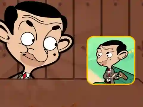 Žaidimas Mr Bean Solve Puzzle internete