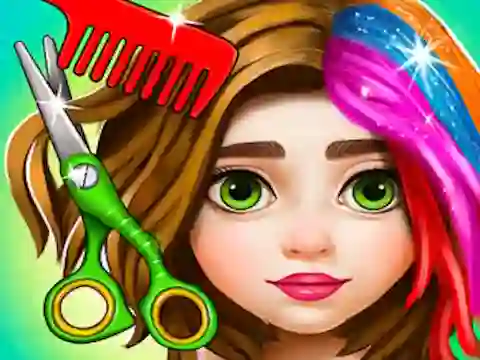 Žaidimas Hair Salon & Dress Up Girl internete