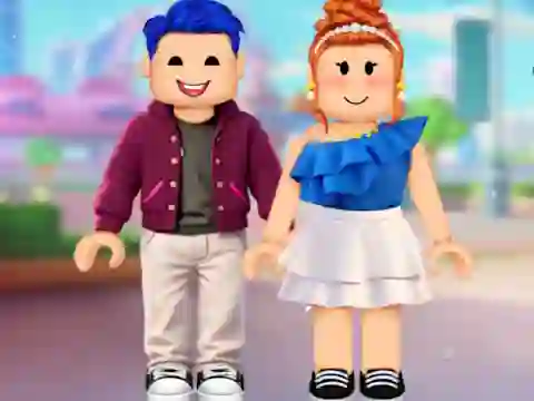 Žaidimas Roblox Couple Dressup internete