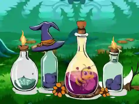 Žaidimas Bottle Stuck Honeybee Escape internete
