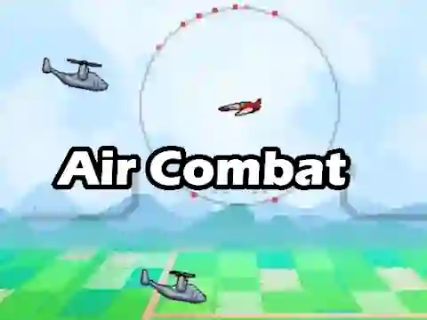 Žaidimas Air combat internete