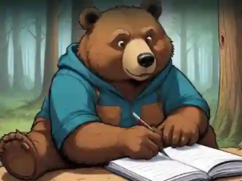 Žaidimas Smart Writer Bear Rescue internete