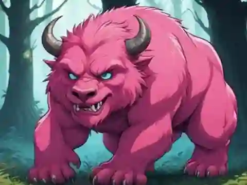 Žaidimas Magical Pink Beast Rescue internete