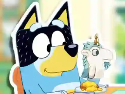 Žaidimas Jigsaw Puzzle: Bluey Toy Time internete