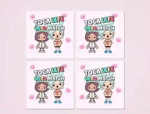 Žaidimas Toca Life Memory Card Match internete