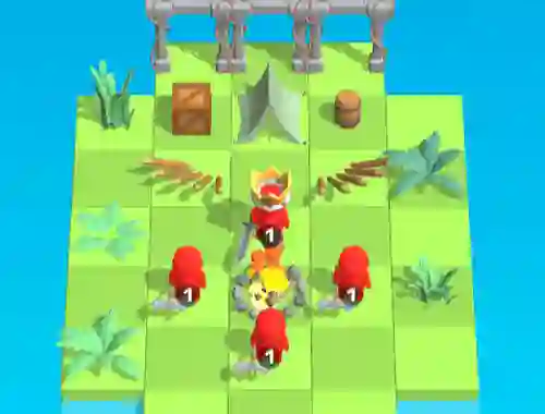 Žaidimas Castle Wars Cell Battle internete
