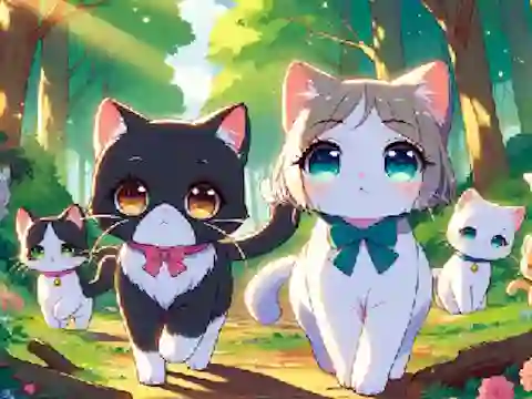 Žaidimas Adventure of Kittens internete
