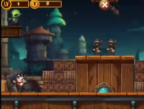 Žaidimas Zombie Knockdown internete