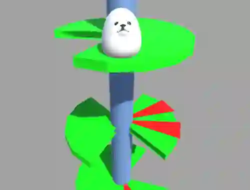 Žaidimas Eggdog Helix Jumper internete