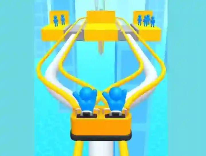 Žaidimas Runner Coaster Race internete